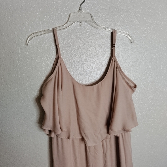 Show me your mumu Caitlin Ruffle Maxi Dress bridesmaids wedding holiday sz 2Xl - Picture 5 of 9